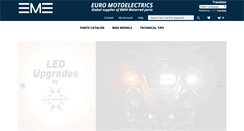 Desktop Screenshot of euromotoelectrics.com